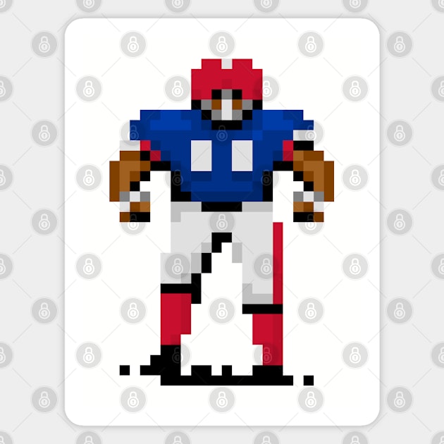 16-Bit Football - Buffalo (Throwbacks) Magnet by The Pixel League